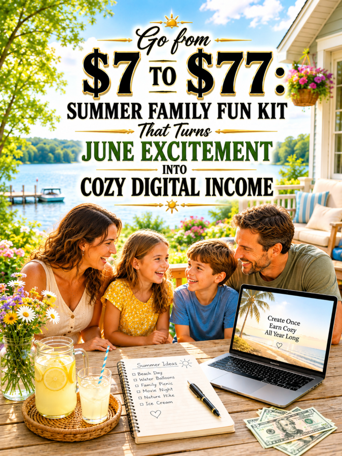 Go from to : Summer Family Fun Kit That Turns June Excitement Into Cozy Digital Income Go from to : Summer Family Fun Kit That Turns June Excitement Into Cozy Digital Income
