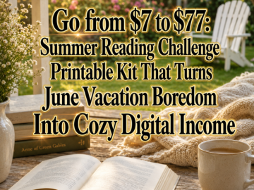 Go from to : Summer Reading Challenge Printable Kit That Turns June Vacation Boredom Into Cozy Digital Income Go from to : Summer Reading Challenge Printable Kit That Turns June Vacation Boredom Into Cozy Digital Income