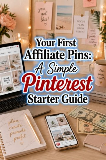 Your First Affiliate Pins: A Simple Pinterest Starter Guide