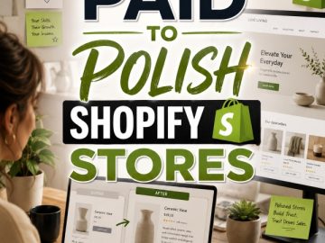 Get Paid To Polish Shopify Stores: A Simple Service For Non-Tech Freelancers Get Paid To Polish Shopify Stores: A Simple Service For Non-Tech Freelancers