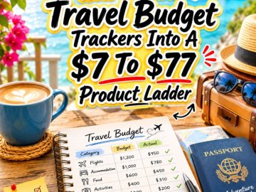 How To Turn Travel Budget Trackers Into A  To  Product Ladder