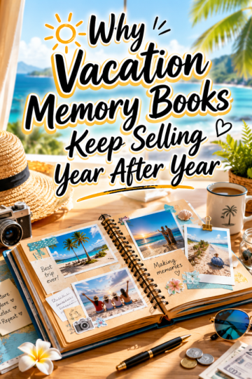 Why Vacation Memory Books Keep Selling Year After Year