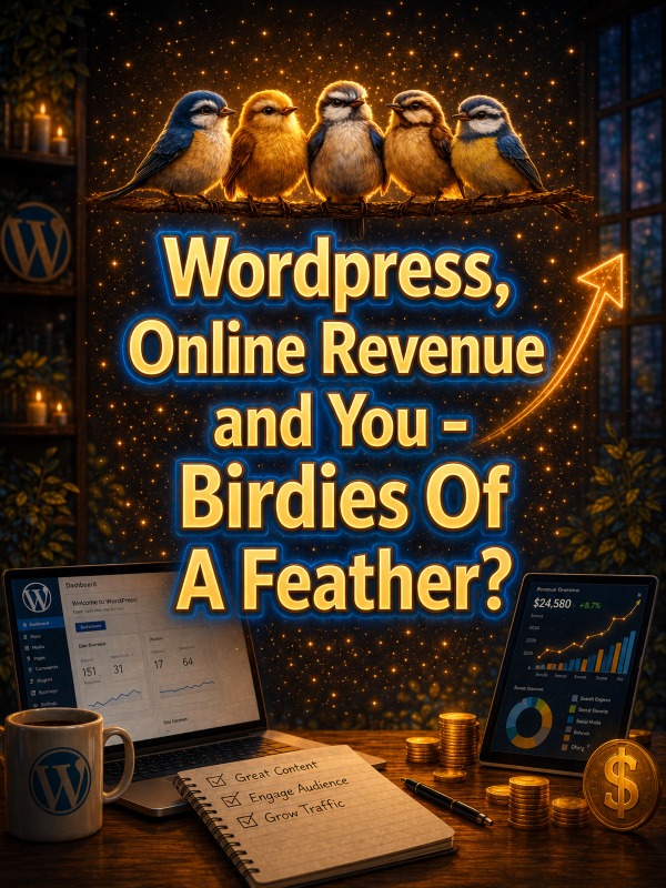 WordPress, Making Money and You – Birdies Of A Feather?
