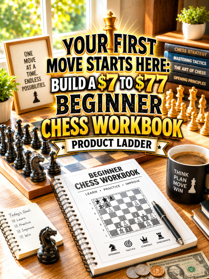 Your First Move Starts Here: Build a to Beginner Chess Workbook Product Ladder Your First Move Starts Here: Build a to Beginner Chess Workbook Product Ladder