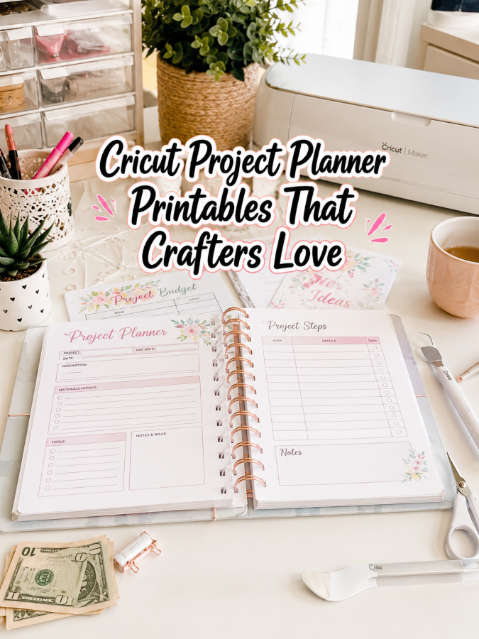 Cricut Project Planner Printables That Crafters Love Cricut Project Planner Printables That Crafters Love