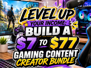 Level Up Your Income: Build a to Gaming Content Creator Bundle Level Up Your Income: Build a to Gaming Content Creator Bundle