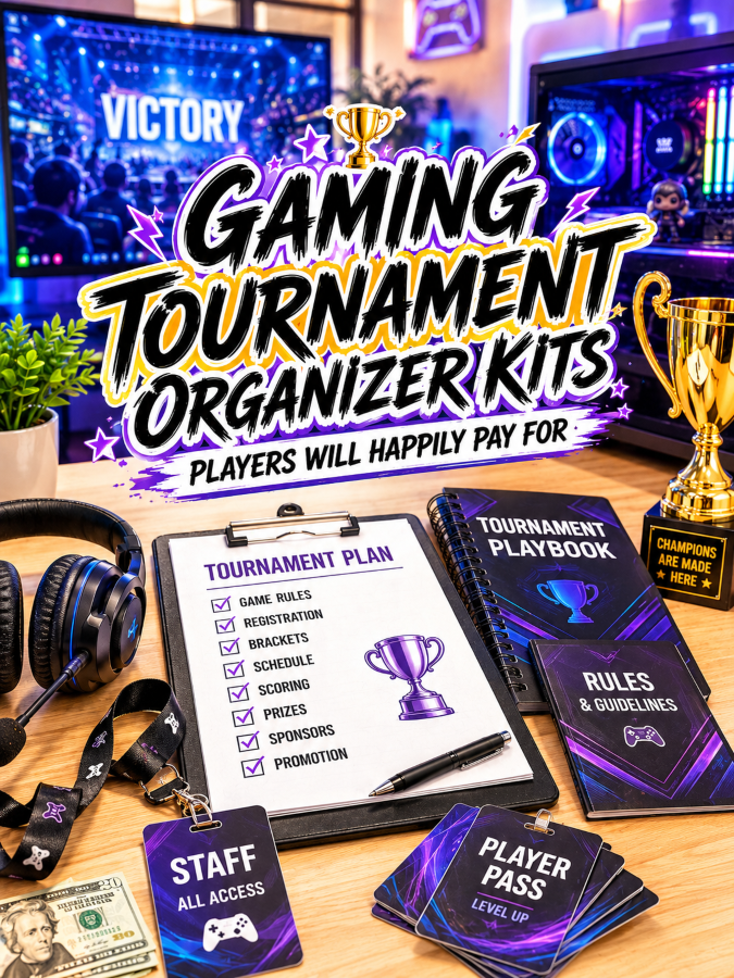 Gaming Tournament Organizer Kits Players Will Happily Pay For Gaming Tournament Organizer Kits Players Will Happily Pay For