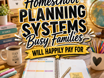 Homeschool Planning Systems Busy Families Will Happily Pay For