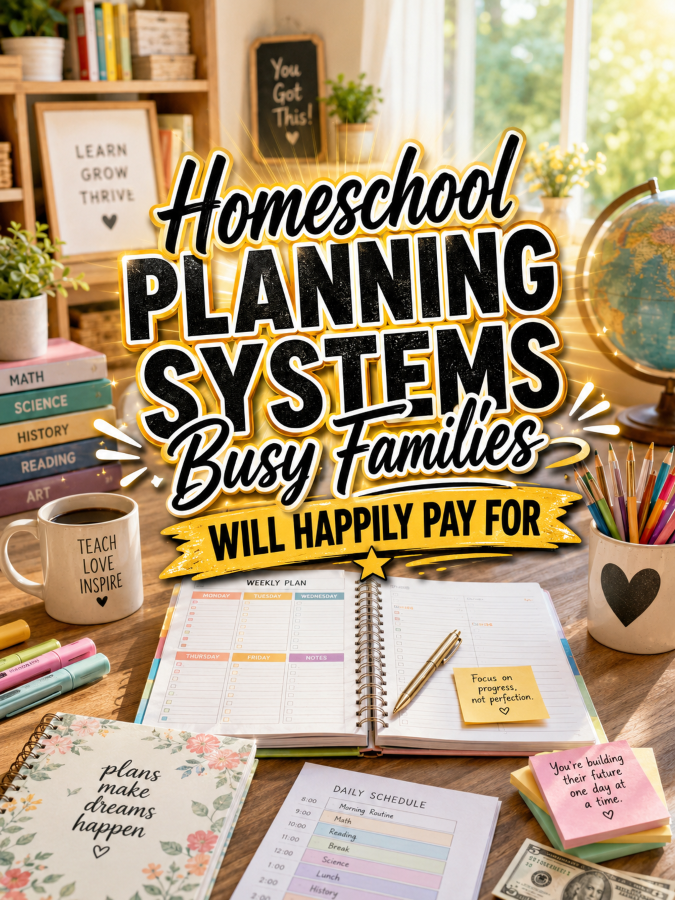 Homeschool Planning Systems Busy Families Will Happily Pay For Homeschool Planning Systems Busy Families Will Happily Pay For