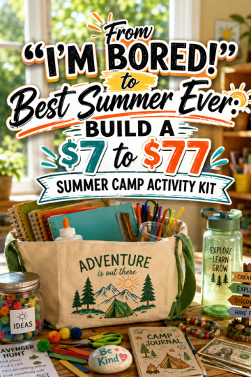 From “I’m Bored!” to Best Summer Ever: Build a  to  Summer Camp Activity Kit
