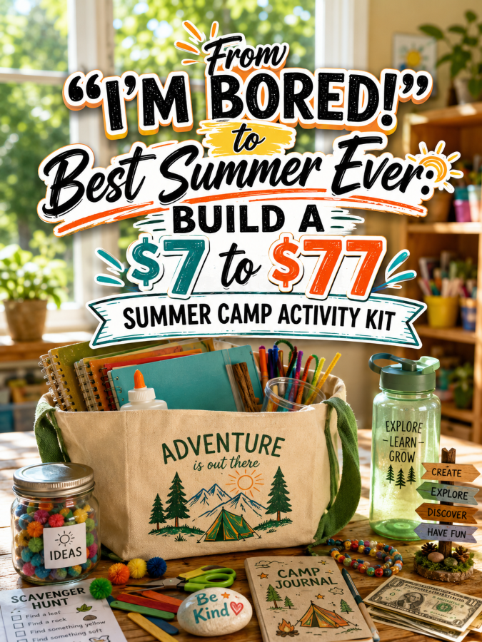 From “I’m Bored!” to Best Summer Ever: Build a  to  Summer Camp Activity Kit