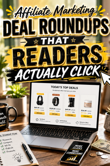 Affiliate Marketing Deal Roundups That Readers Actually Click