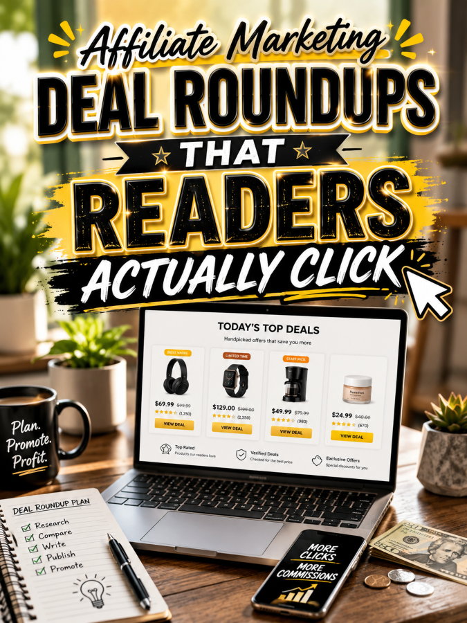 Affiliate Marketing Deal Roundups That Readers Actually Click Affiliate Marketing Deal Roundups That Readers Actually Click