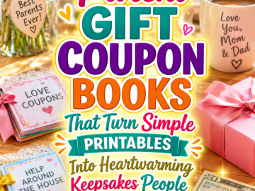 Parent Gift Coupon Books That Turn Simple Printables Into Heartwarming Keepsakes People Love to Buy Parent Gift Coupon Books That Turn Simple Printables Into Heartwarming Keepsakes People Love to Buy