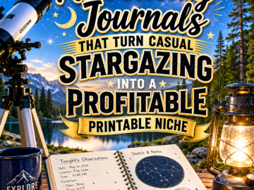 Astronomy Journals That Turn Casual Stargazing Into a Profitable Printable Niche Astronomy Journals That Turn Casual Stargazing Into a Profitable Printable Niche