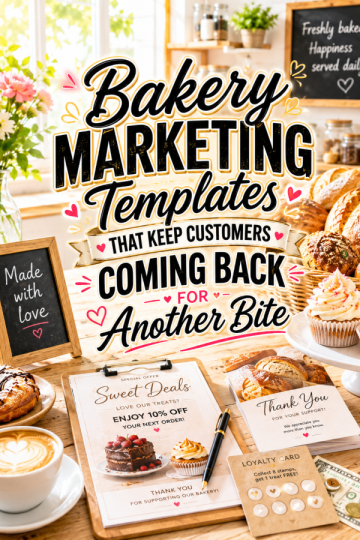 Bakery Marketing Templates That Keep Customers Coming Back for Another Bite