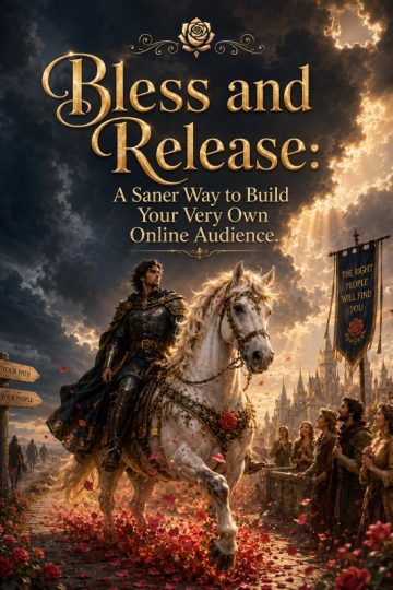 Bless and Release: A Saner  Way To Build Your Audience