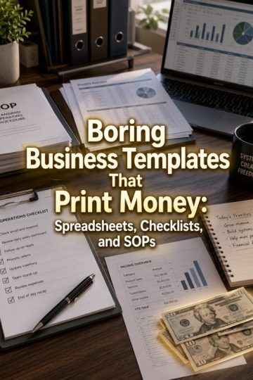 Boring Business Templates That Add Big to Your Bottom Line?