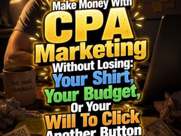 Make Money With CPA Marketing Without Losing Your Shirt, Your Budget, Or Your Will To Click Another Button