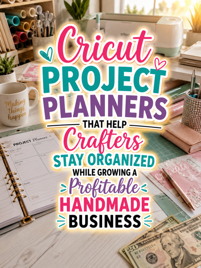 Cricut Project Planners That Help Crafters Stay Organized While Growing a Profitable Handmade Business Cricut Project Planners That Help Crafters Stay Organized While Growing a Profitable Handmade Business
