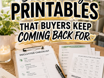 Decluttering Printables That Buyers Keep Coming Back For Decluttering Printables That Buyers Keep Coming Back For