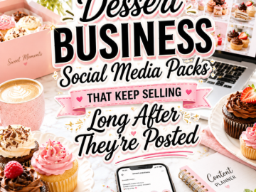 Dessert Business Social Media Packs That Keep Selling Long After They’re Posted Dessert Business Social Media Packs That Keep Selling Long After They’re Posted