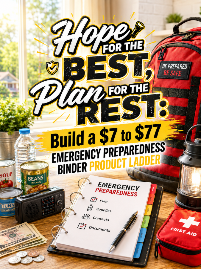 Hope for the Best, Plan for the Rest: Build a to Emergency Preparedness Binder Product Ladder Hope for the Best, Plan for the Rest: Build a to Emergency Preparedness Binder Product Ladder