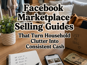 Facebook Marketplace Selling Guides That Turn Household Clutter Into Consistent Cash Facebook Marketplace Selling Guides That Turn Household Clutter Into Consistent Cash