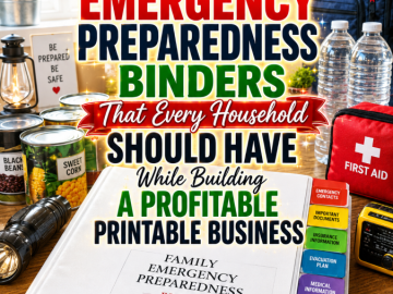 Family Emergency Preparedness Binders That Every Household Should Have While Building a Profitable Printable Business Family Emergency Preparedness Binders That Every Household Should Have While Building a Profitable Printable Business