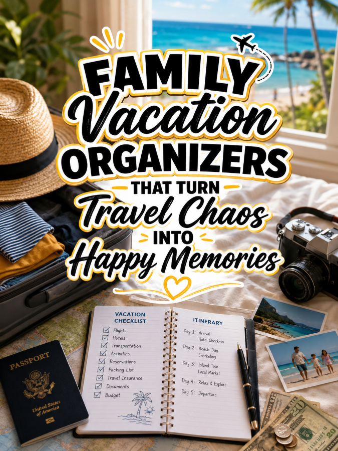 Family Vacation Organizers That Turn Travel Chaos Into Happy Memories Family Vacation Organizers That Turn Travel Chaos Into Happy Memories