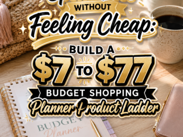 Spend Less Without Feeling Cheap: Build a to Budget Shopping Planner Product Ladder Spend Less Without Feeling Cheap: Build a to Budget Shopping Planner Product Ladder