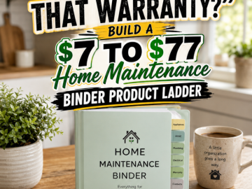 Stop Playing “Where Did I Put That Warranty?”: Build a to Home Maintenance Binder Product Ladder Stop Playing “Where Did I Put That Warranty?”: Build a to Home Maintenance Binder Product Ladder