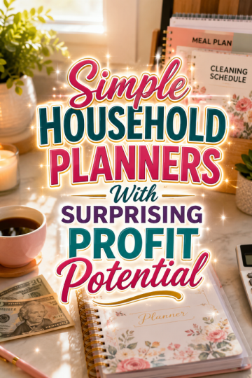 Simple Household Planners With Surprising Profit Potential