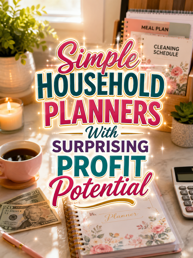 Simple Household Planners With Surprising Profit Potential Simple Household Planners With Surprising Profit Potential