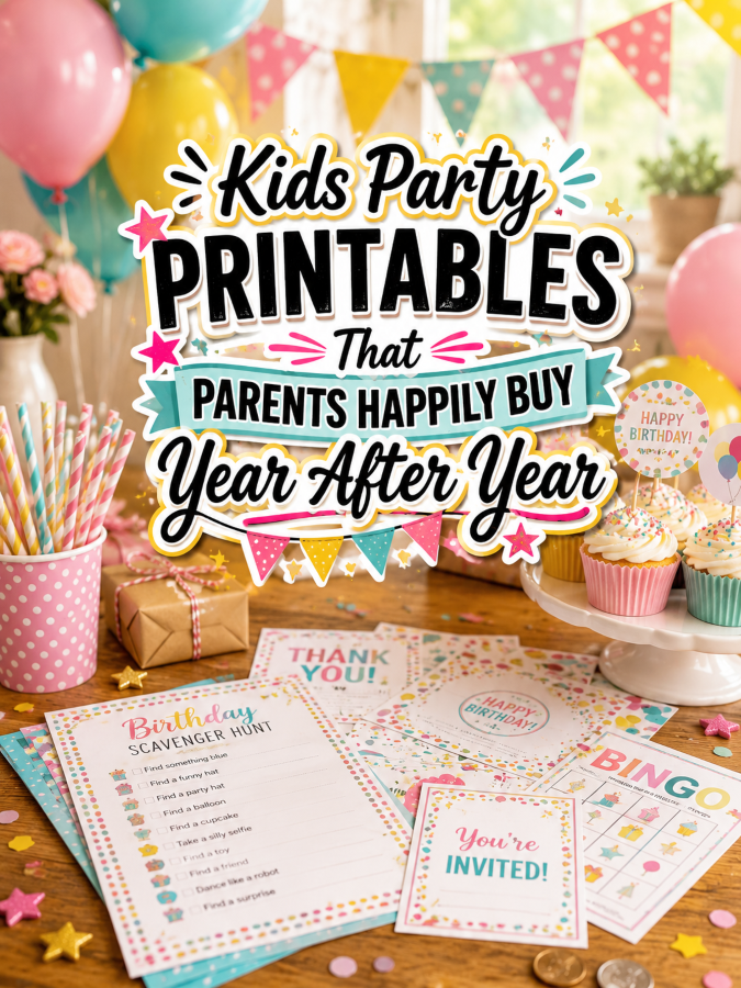 Kids Party Printables That Parents Happily Buy Year After Year Kids Party Printables That Parents Happily Buy Year After Year