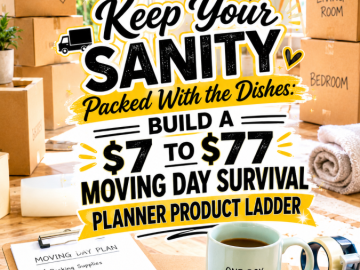 Keep Your Sanity Packed With the Dishes: Build a to Moving Day Survival Planner Product Ladder Keep Your Sanity Packed With the Dishes: Build a to Moving Day Survival Planner Product Ladder