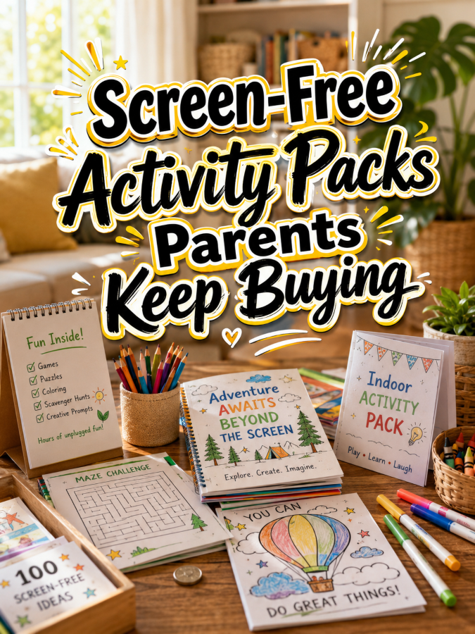 Screen-Free Activity Packs Parents Keep Buying Screen-Free Activity Packs Parents Keep Buying