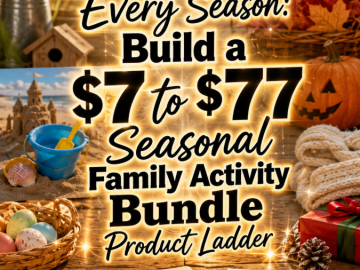 Celebrate Every Season: Build a to Seasonal Family Activity Bundle Product Ladder Celebrate Every Season: Build a to Seasonal Family Activity Bundle Product Ladder