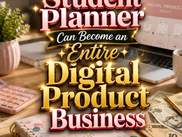 One Student Planner Can Become an Entire Digital Product Business One Student Planner Can Become an Entire Digital Product Business
