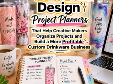 Tumbler Design Project Planners That Help Creative Makers Organize Projects and Build a More Profitable Custom Drinkware Business Tumbler Design Project Planners That Help Creative Makers Organize Projects and Build a More Profitable Custom Drinkware Business