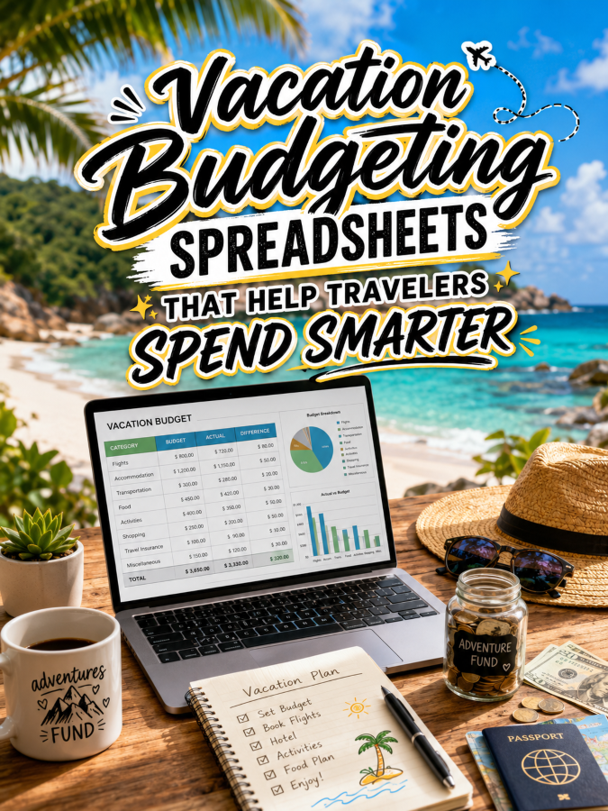Vacation Budgeting Spreadsheets That Help Travelers Spend Smarter Vacation Budgeting Spreadsheets That Help Travelers Spend Smarter