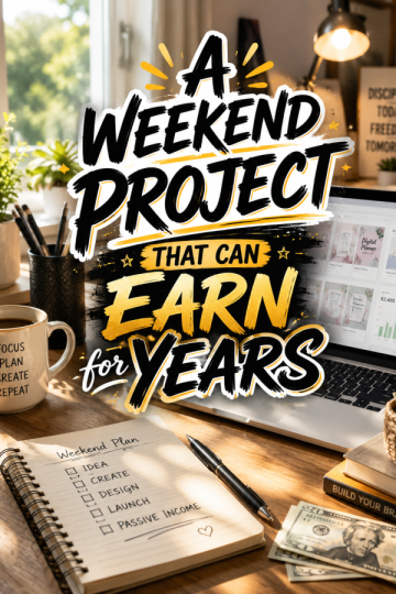 A Weekend Project That Can Earn for Years