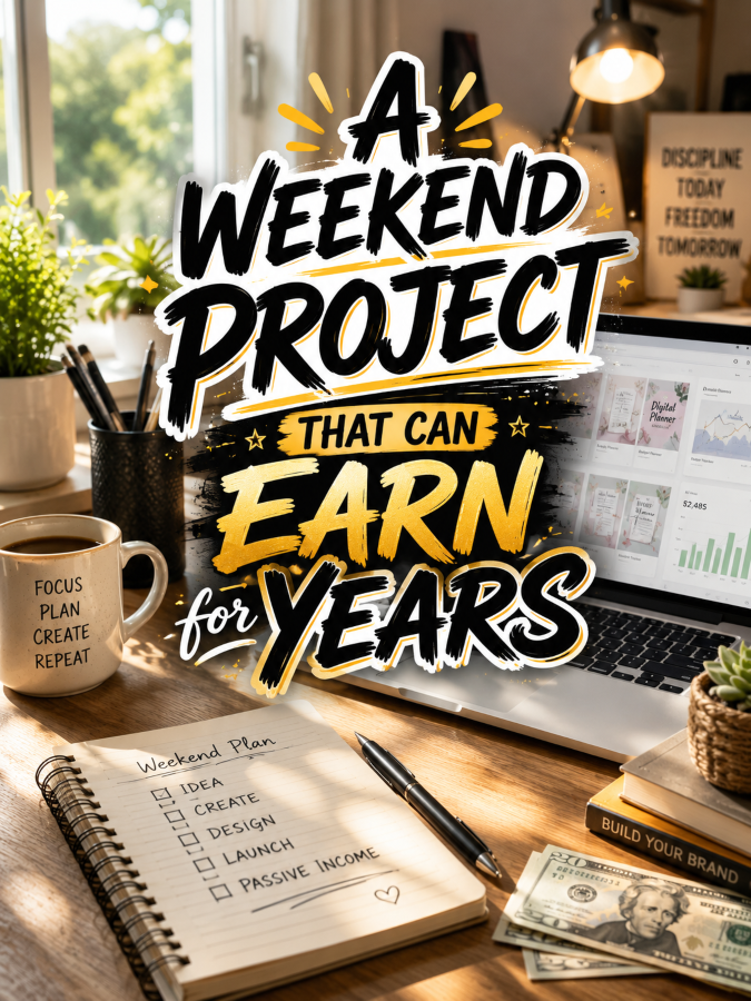 A Weekend Project That Can Earn for Years A Weekend Project That Can Earn for Years