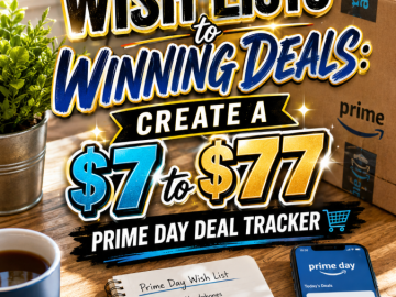 From Wish Lists to Winning Deals: Create a to Prime Day Deal Tracker From Wish Lists to Winning Deals: Create a to Prime Day Deal Tracker