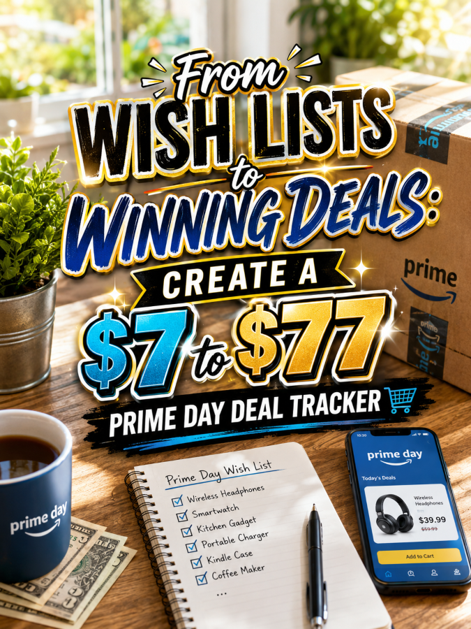 From Wish Lists to Winning Deals: Create a to Prime Day Deal Tracker From Wish Lists to Winning Deals: Create a to Prime Day Deal Tracker