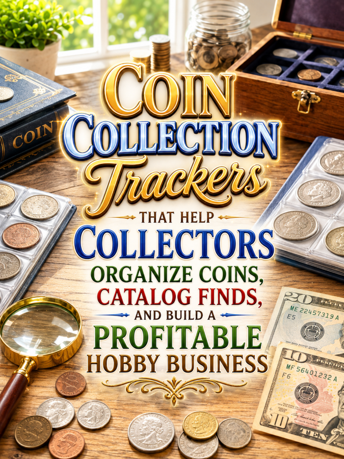 Coin Collection Trackers That Help Collectors Organize Coins, Catalog Finds, and Build a Profitable Hobby Business