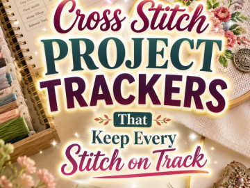 Cross Stitch Project Trackers That Keep Every Stitch on Track Cross Stitch Project Trackers That Keep Every Stitch on Track
