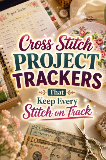 Cross Stitch Project Trackers That Keep Every Stitch on Track