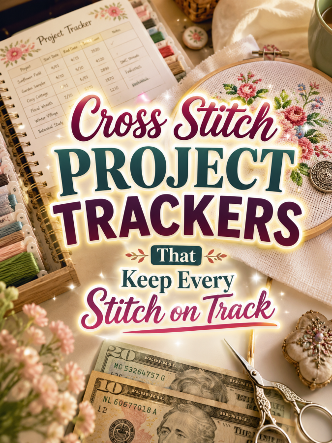 Cross Stitch Project Trackers That Keep Every Stitch on Track Cross Stitch Project Trackers That Keep Every Stitch on Track