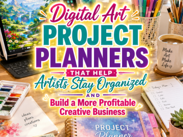 Digital Art Project Planners That Help Artists Stay Organized and Build a More Profitable Creative Business